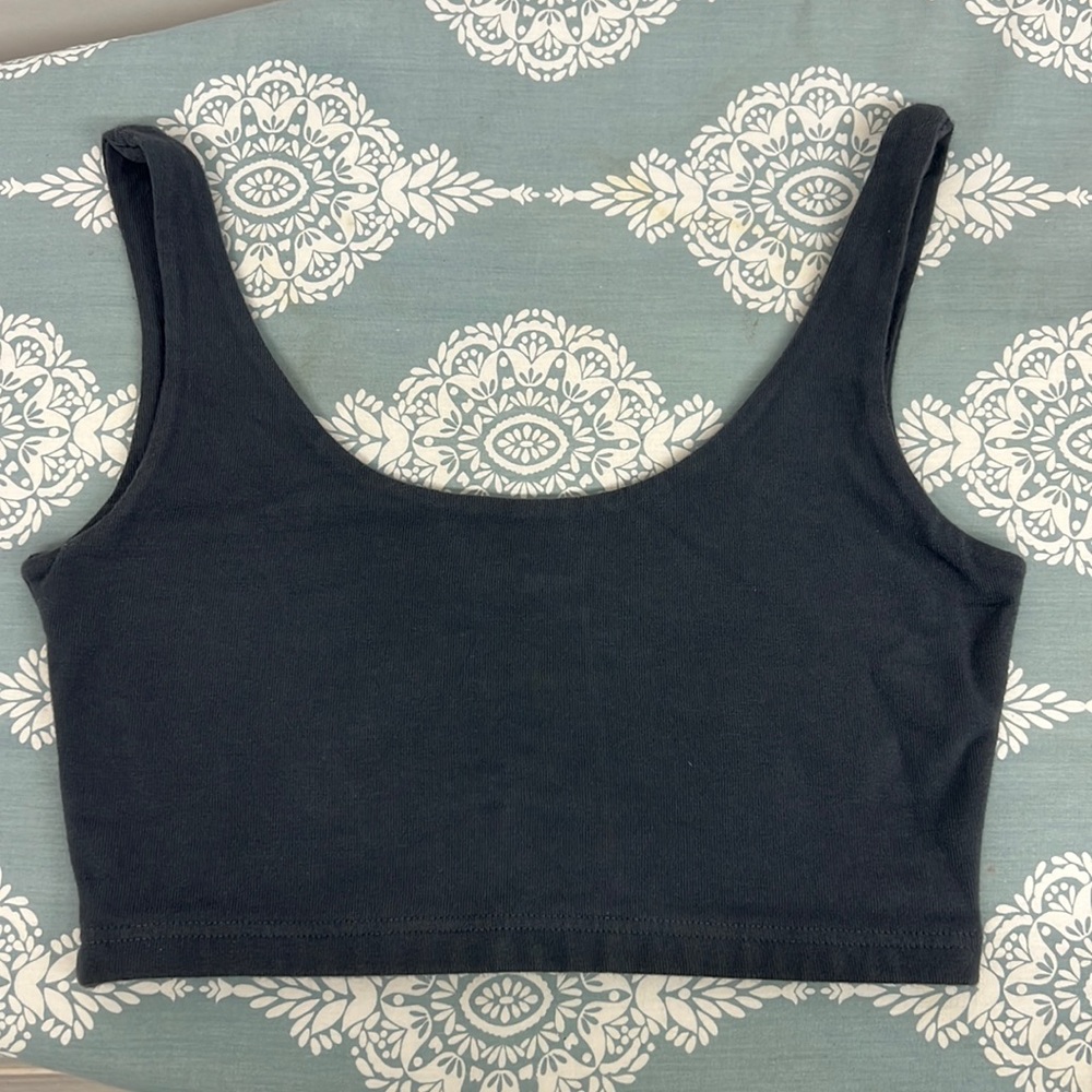 Brandy Melville Navy Crop Top